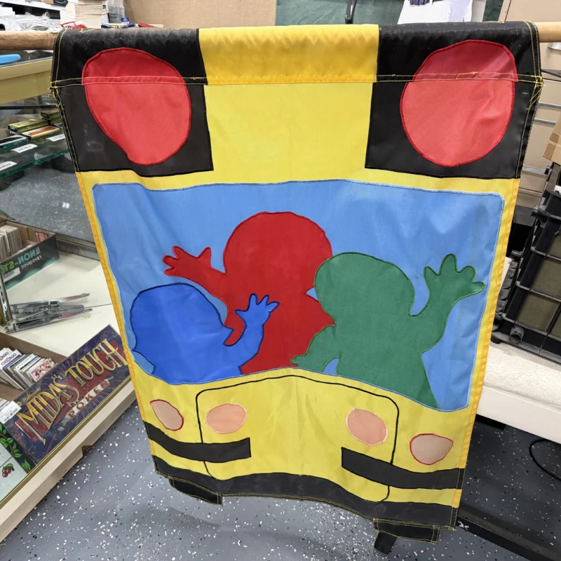 School Bus Flag - SA