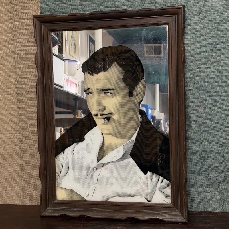 Clark Gable Mirror Picture - Ph