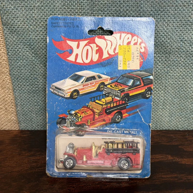 Hot Wheels 1981 Old Number 5 Fire Engine - Ph