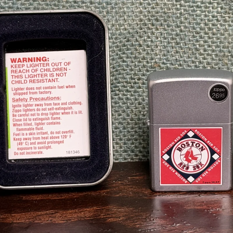 Boston Red Sox Zippo New Sealed - Ph