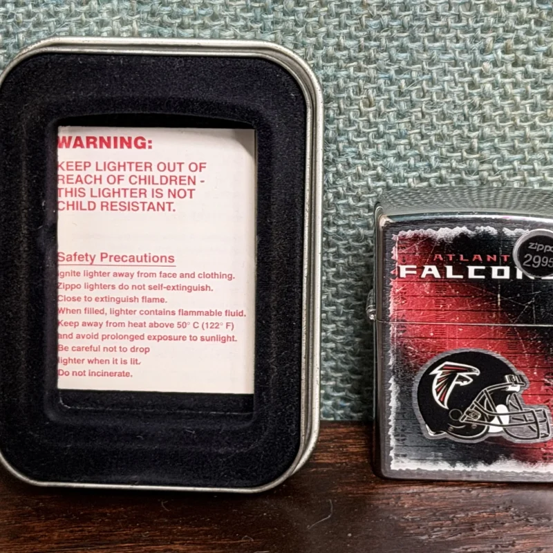 Atlanta Falcons Zippo New Sealed - Ph