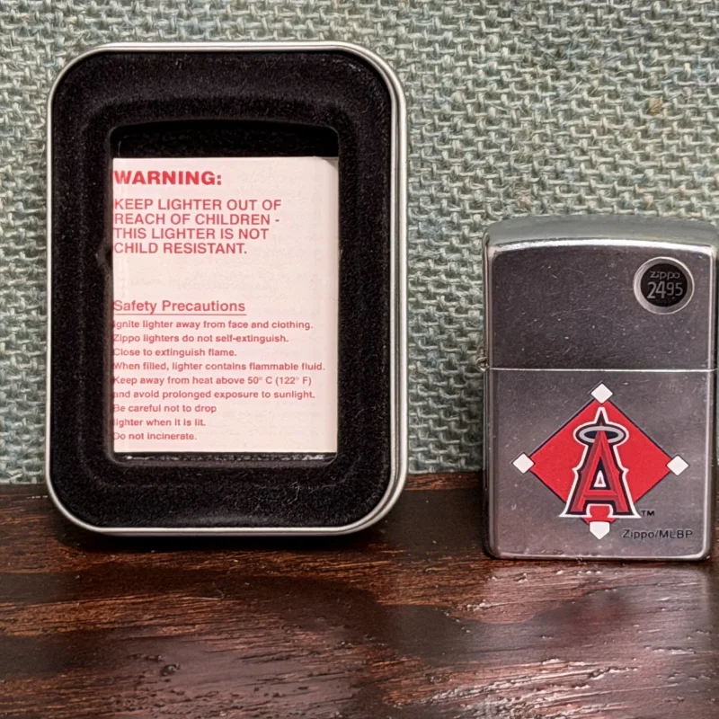 California Angels Zippo New - Ph