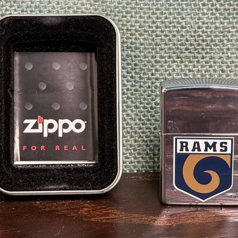 Los Angeles Rams Zippo New - Unsealed - Ph