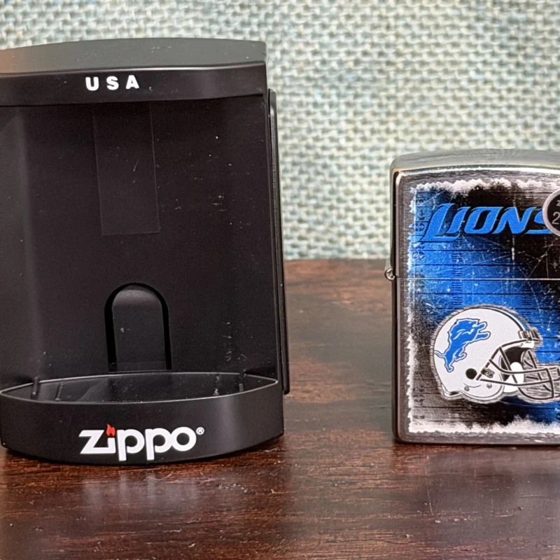 Detroit Lions Zippo New Sealed - Ph