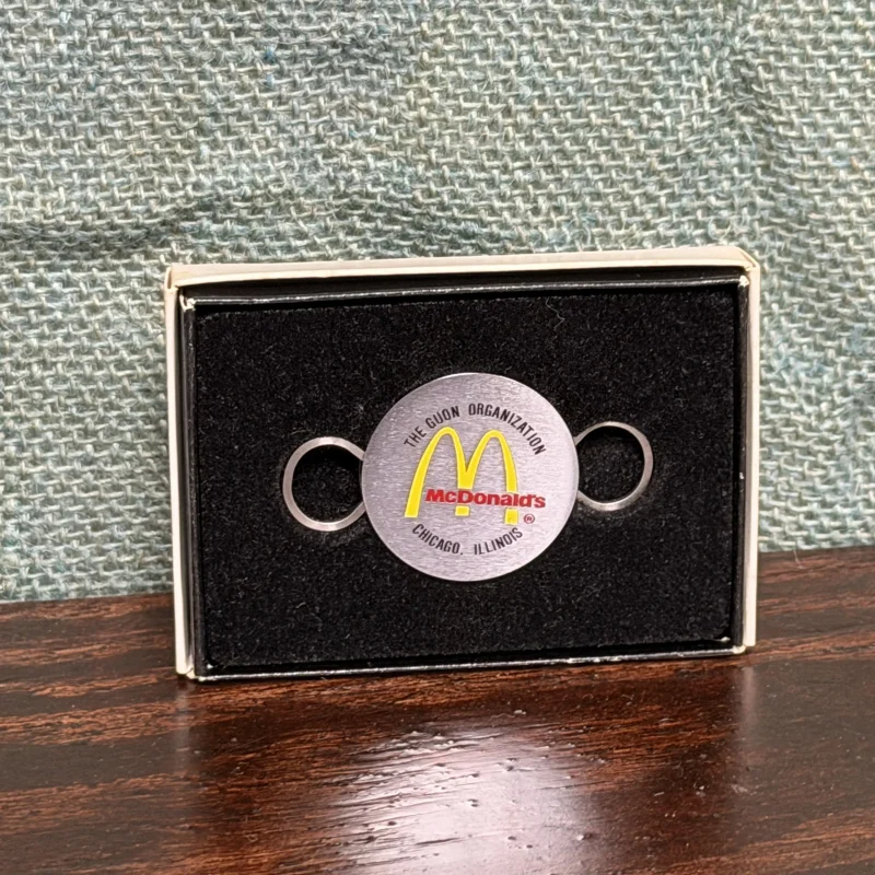 McDonalds Zippo Keyring New - Ph