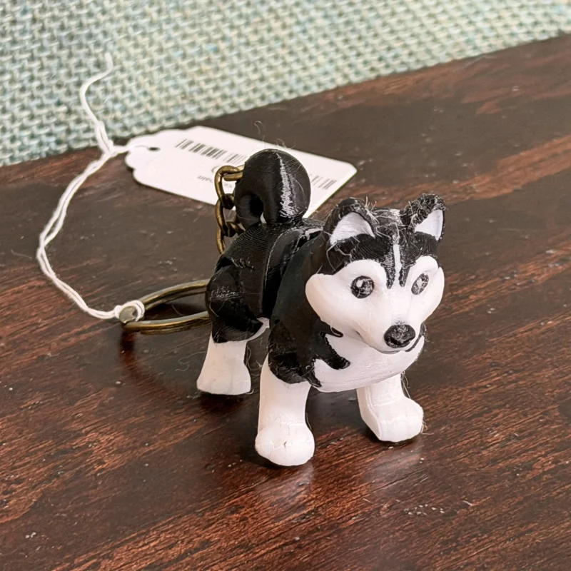 Husky Keychain