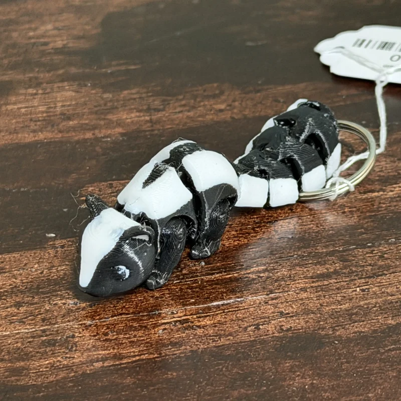 Skunk Keychain